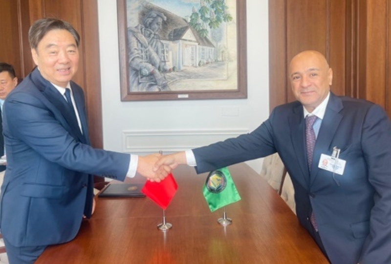 GCC Sec Gen meets Chinese Special Envoy
